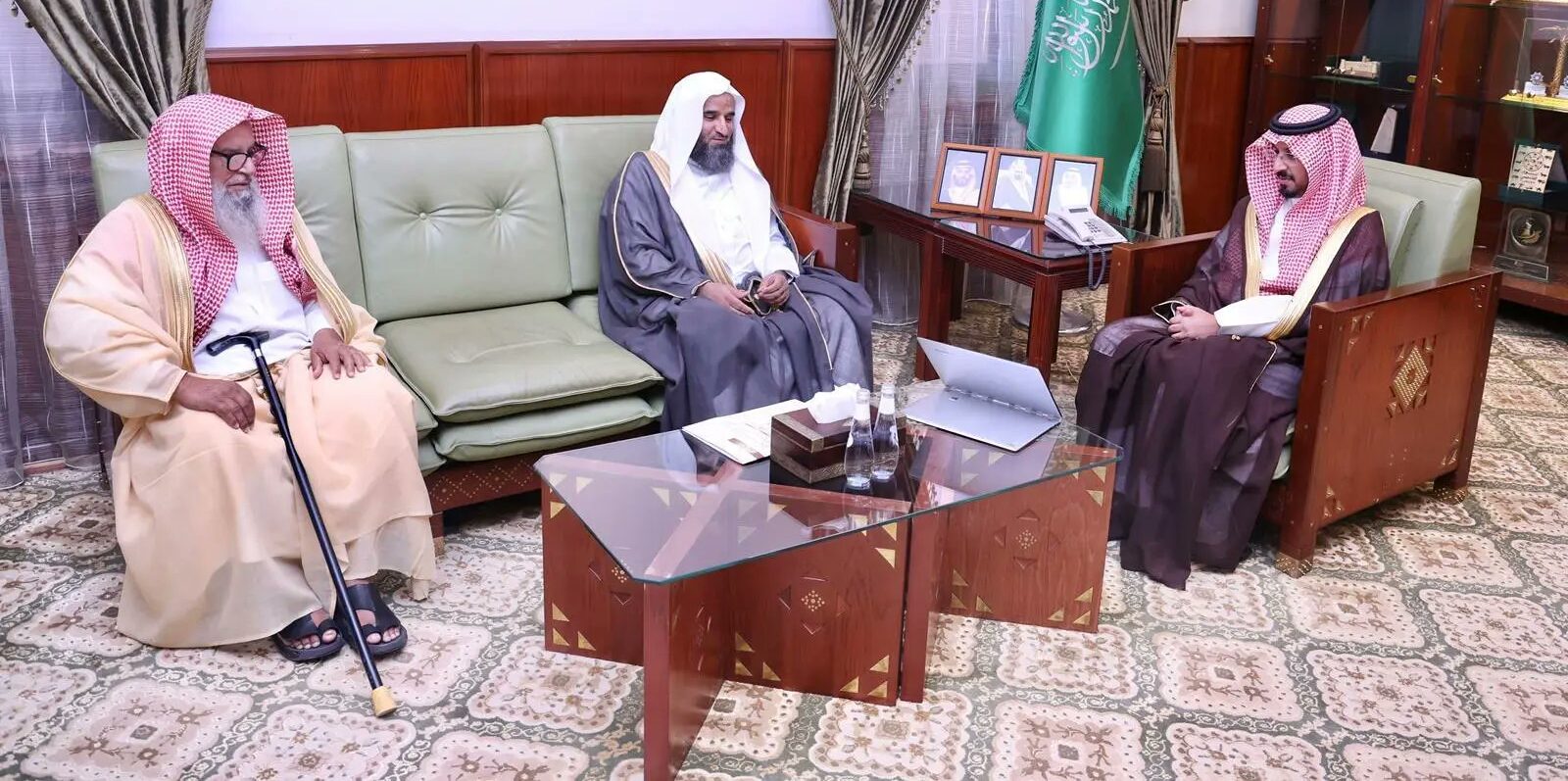 .محافظ الخرج يستقبل رئيس وأعضاء مجلس إدارة الجمعية.